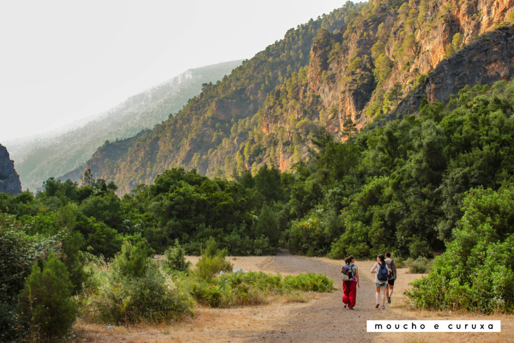 Vuelta de cascada Akchour